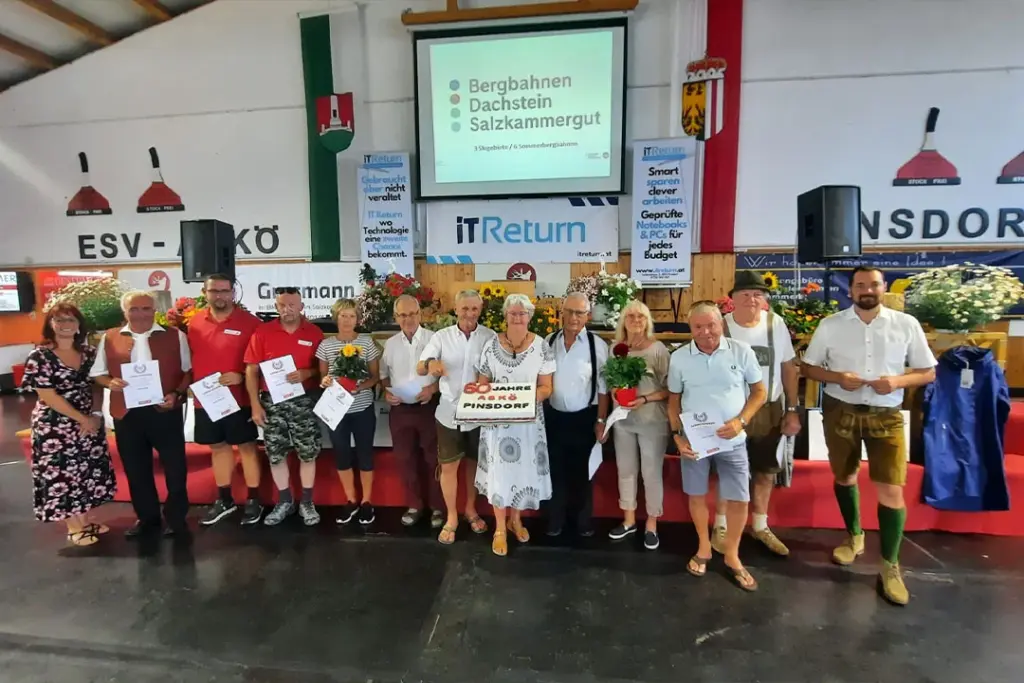 Jubiläumsfest ASKÖ Pinsdorf Ehrenmitglieder