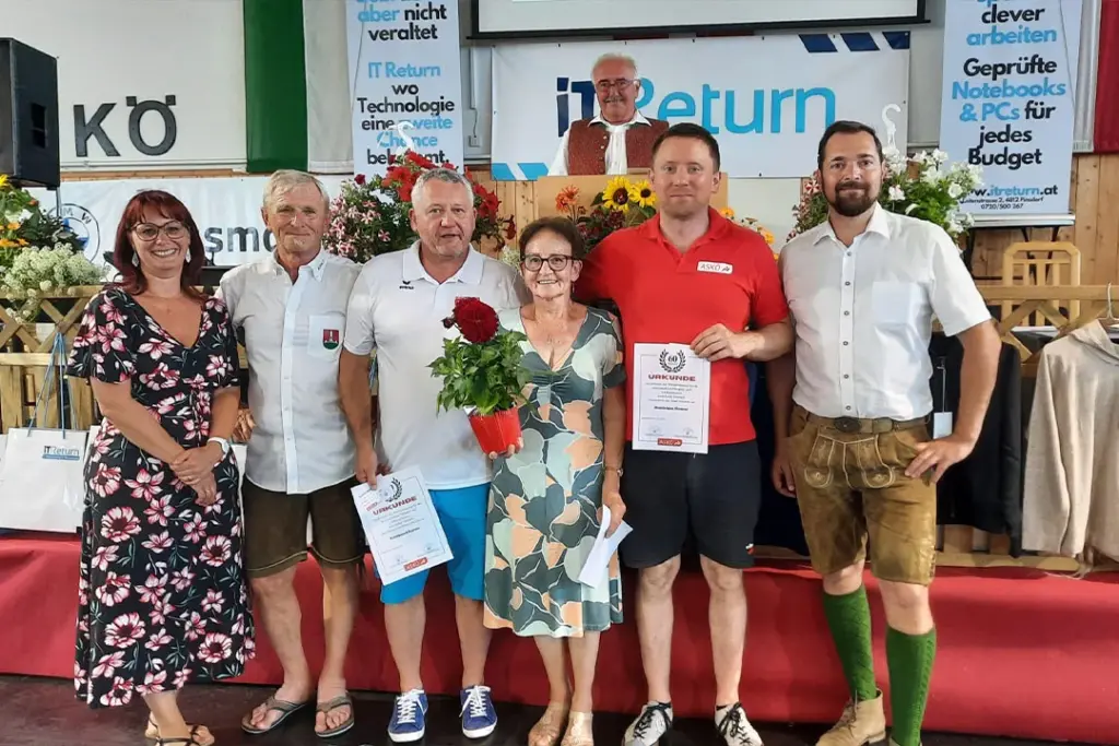 Jubiläum Pinsdorf Ehrung